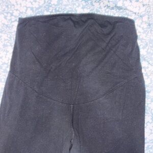 Basic Black Maternity Leggings